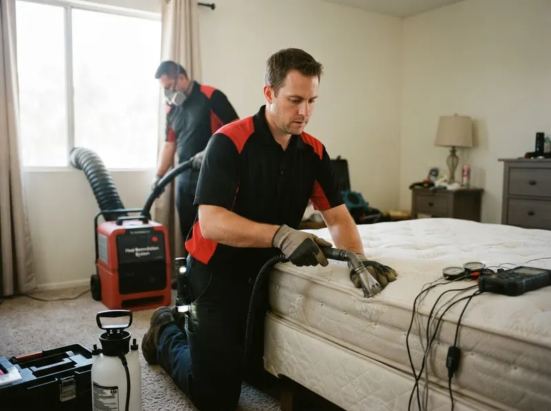 Bed Bug Heat and Chemical Remediation in San Diego, CA