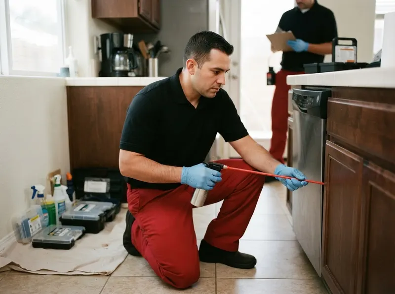 Cockroach Flush and Drain Sanitation in San Diego, CA